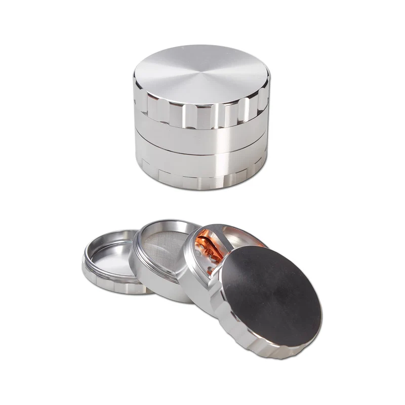 Alu Grinder «Propeller» 4-teilig 62 mm