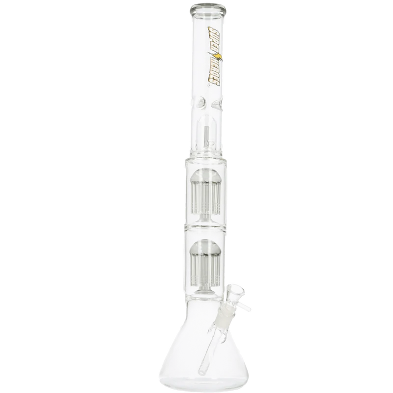 Super Heroes Glasbong Ice+Percolator konisch transparent, 58,5cm