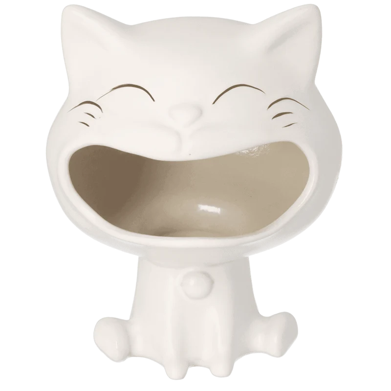 Aschenbecher Keramik, Katze, 10x 8,5x 12cm