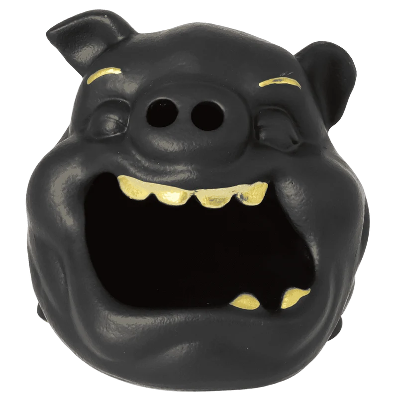 Aschenbecher Keramik, Schwein, 16,5x 12x 10,5cm