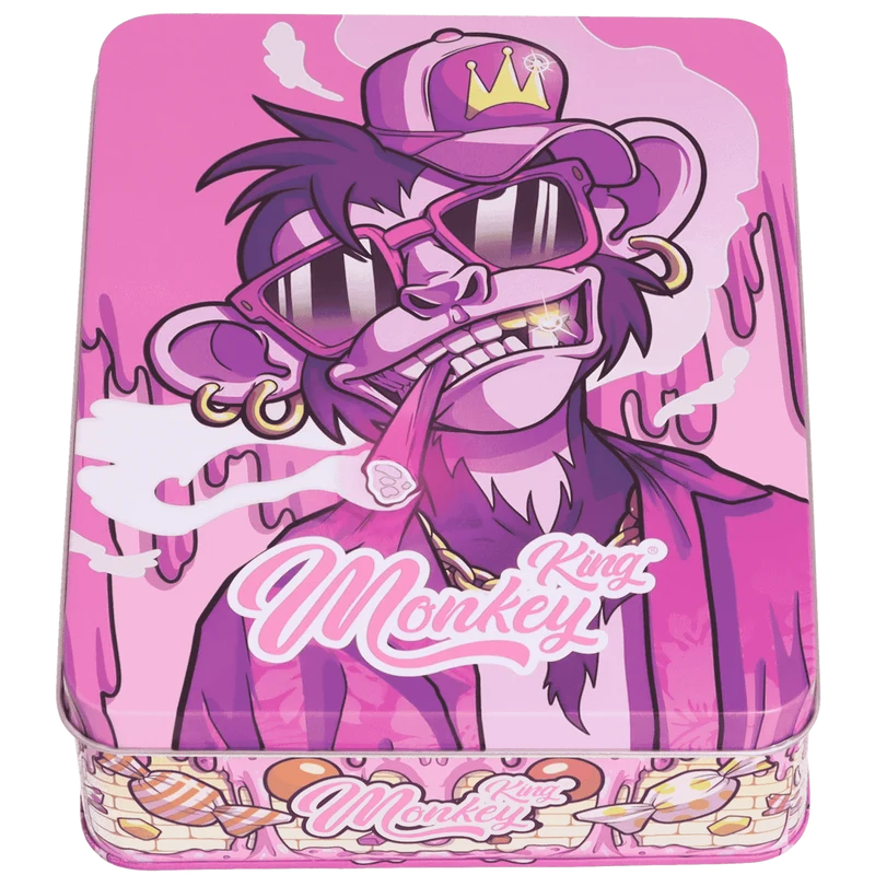 Monkey King Big Box Metall pink