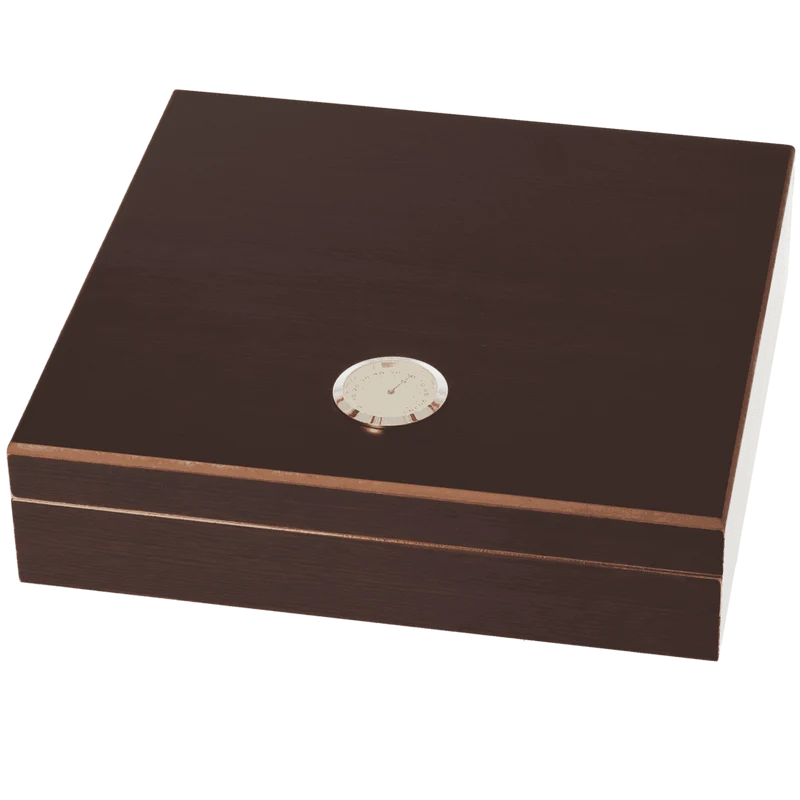 Angelo Humidor rotbraun - 22,8 x 21,8 x 5,8 cm