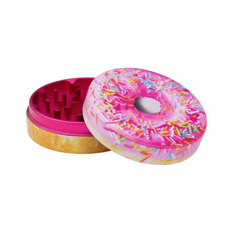 Dine-In Grinder «Donut» 2-teilig 63 mm – V Syndicate