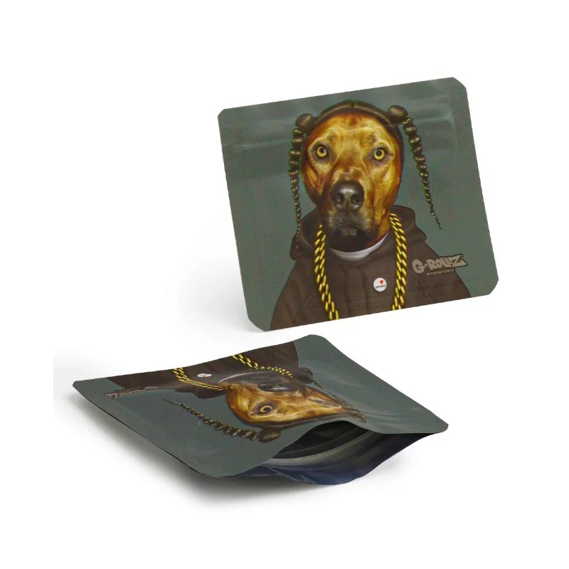 G-Rollz Pets Rock Bag «Rap» – Zip-Beutel 10.5 × 8 cm