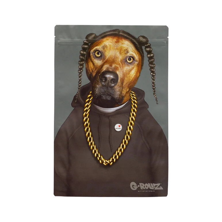 G-Rollz Pets Rock Bag «Rap» – Zip-Beutel 20 × 30 cm