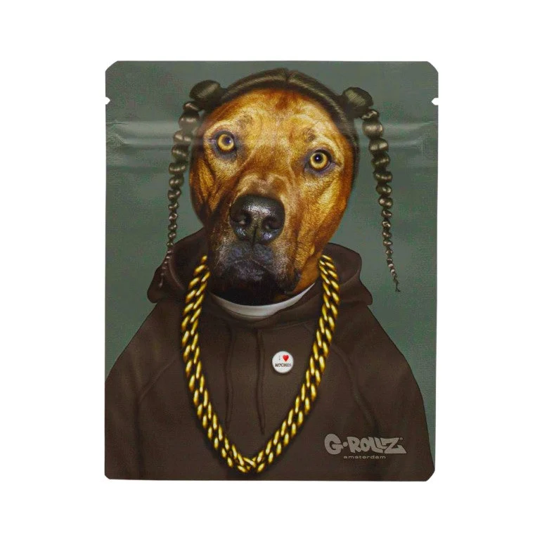 G-Rollz Pets Rock Bag «Rap» – Zip-Beutel 10 × 12.5 cm