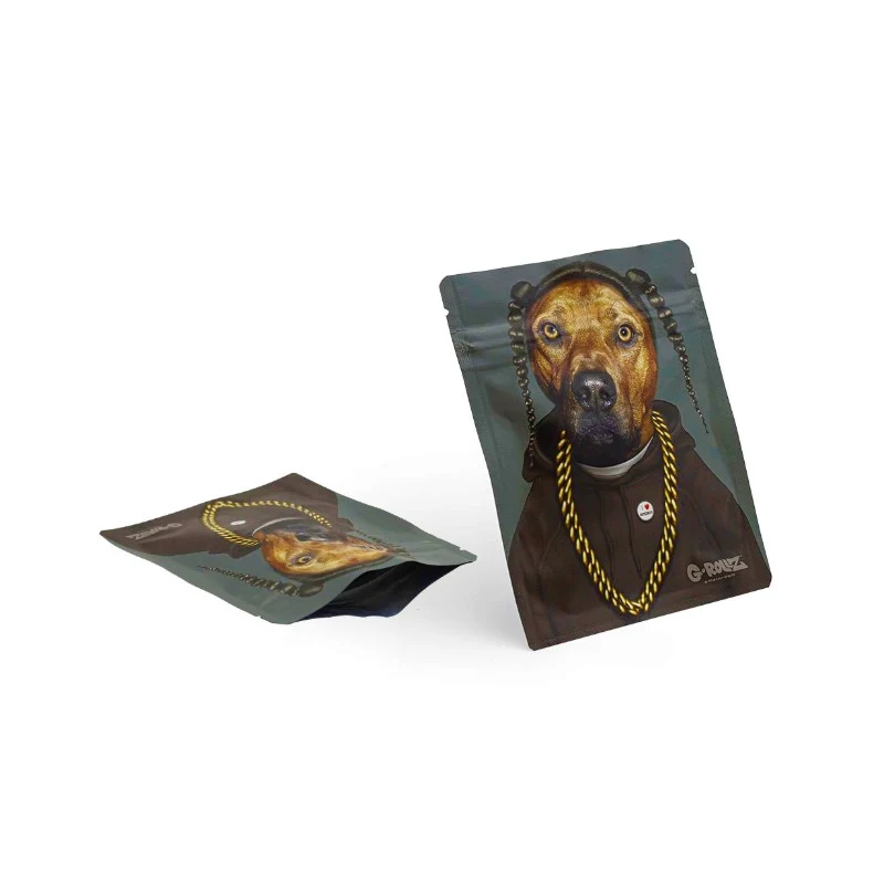 G-Rollz Pets Rock Bag «Rap» – Zip-Beutel 10 × 12.5 cm