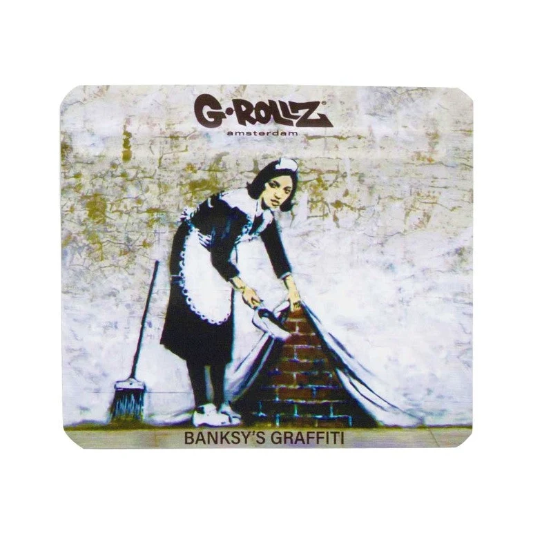G-Rollz Banksy Bag «Camden Maid» – Zip-Beutel 9 × 8 cm