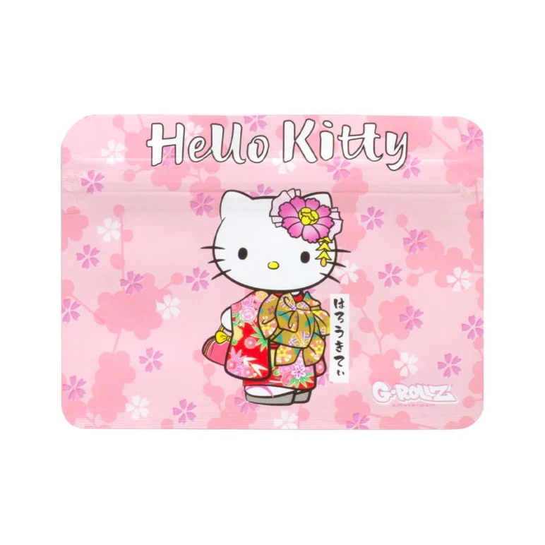 G-Rollz Hello Kitty Bag «Kimono Pink» – Zip-Beutel 10.5 × 8 cm