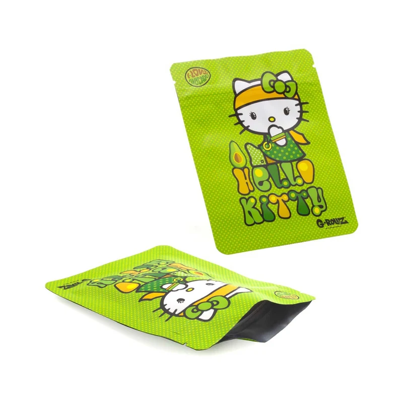 G-Rollz Hello Kitty Bag «Avocado» – Zip-Beutel 10 × 12.5 cm