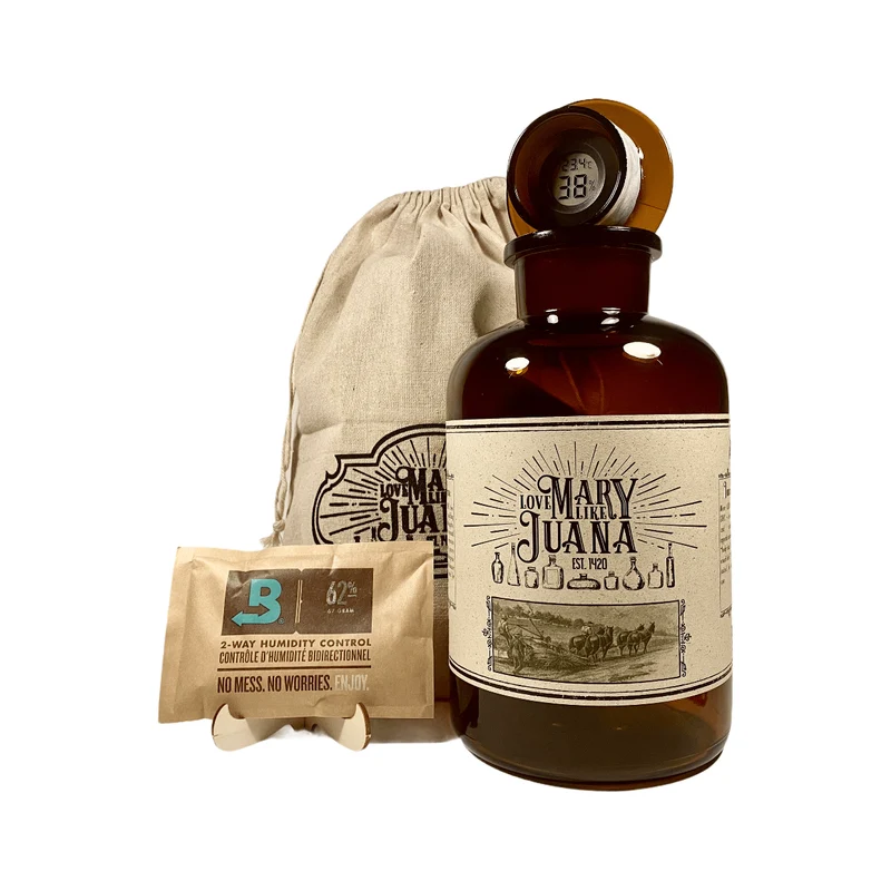 Love Mary Like Juana Mary in a Bottle Braun – Deko-Flasche 2000 ml