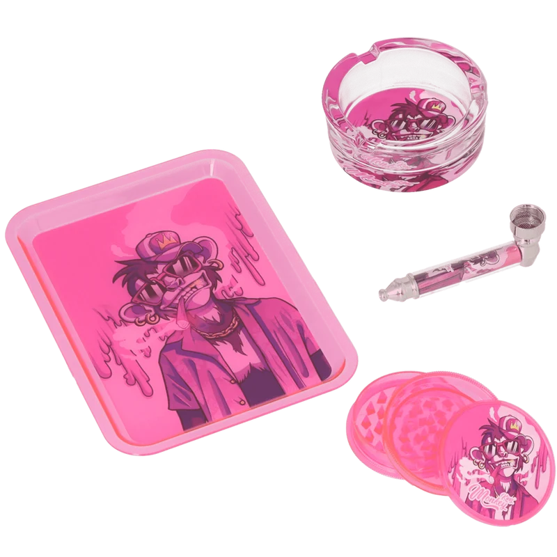 Monkey King Set 4tlg, Pink