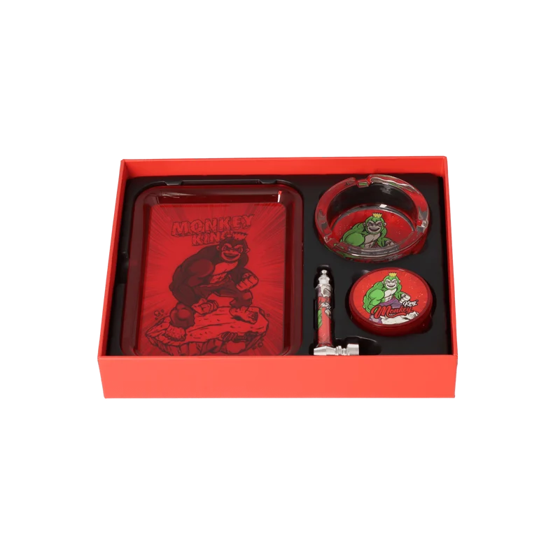 Monkey King Set 4tlg, rot