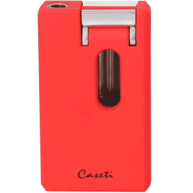 Caseti Feuerzeug Soft/Jet Flamme mit Abschneider und Bohrer