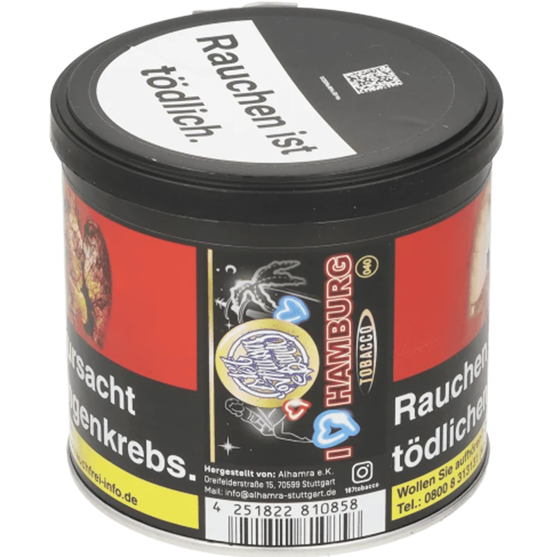 187 Tobacco 200 g I Love Hamburg