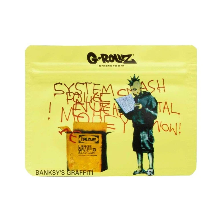 G-Rollz Banksy Bag «Ikea Punk» – Zip-Beutel 10.5 × 8 cm