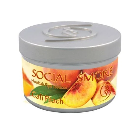 Social Smoke Cali Peach Shisha-Tabak 100 g
