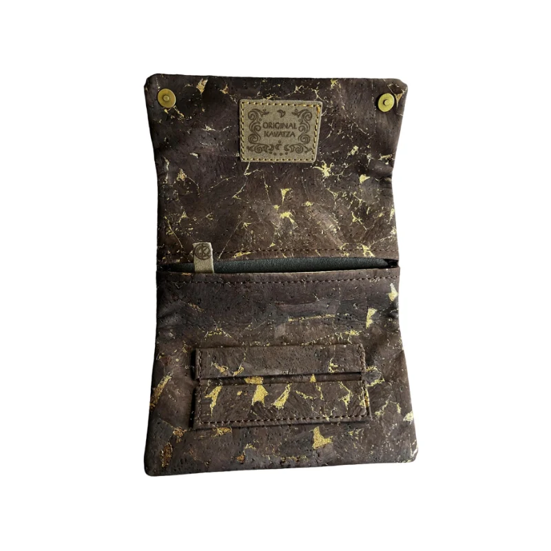 Kavatza Tabaktasche Kork «Golden Earth Deluxe»