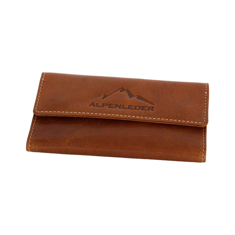 Alpenleder Tabaktasche «Barhtl» Cognac