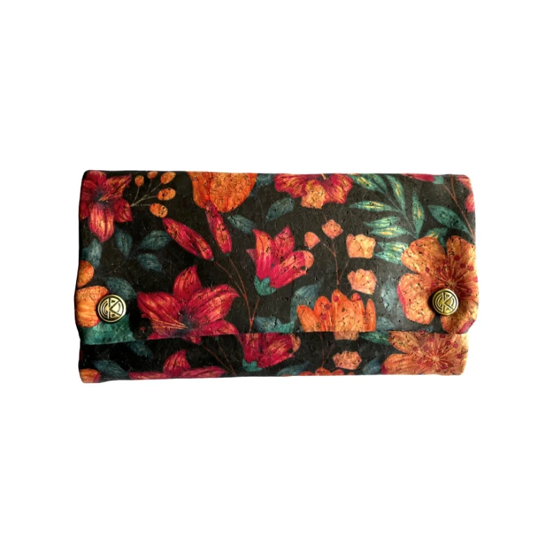 Kavatza Tabaktasche Kork «Night Flower Deluxe»