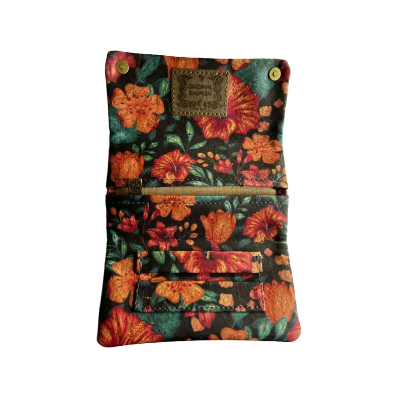 Kavatza Tabaktasche Kork «Night Flower Deluxe»