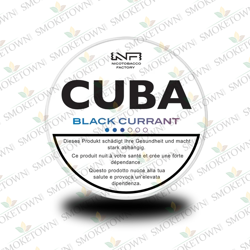 CUBA White - Black Currant