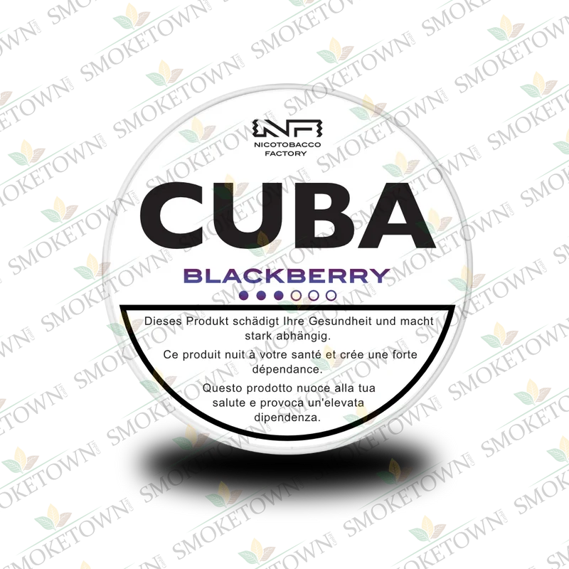 CUBA White - Blackberry