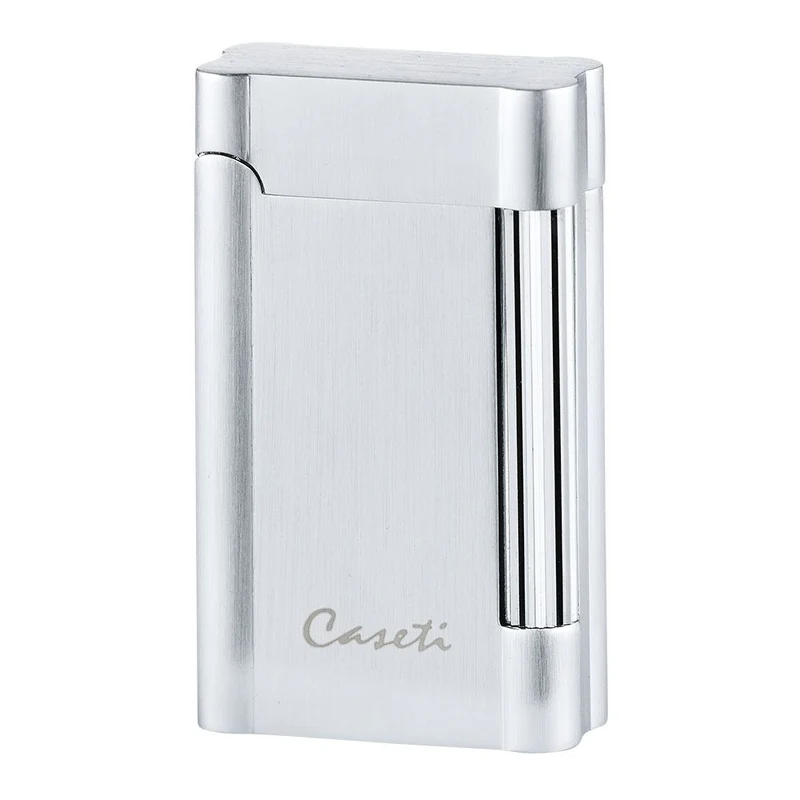 CASETI Flint Cigaret Lighter - Satin Chrome