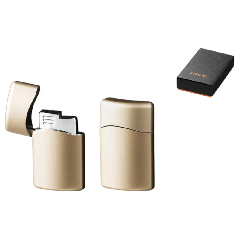 Eurojet Softflame Lighter Gold Satin