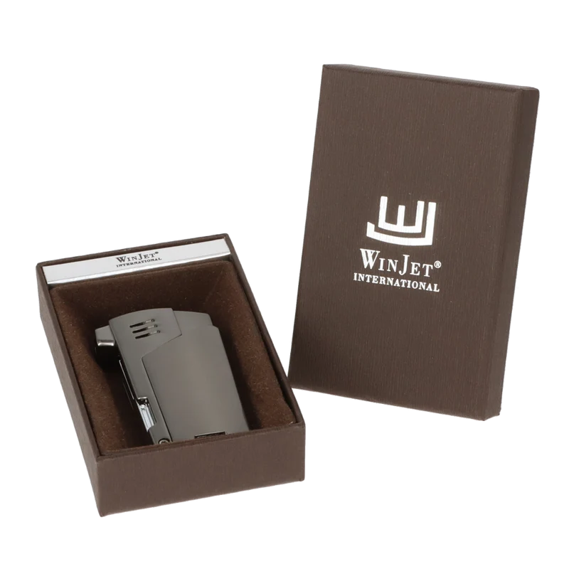 Winjet International Pibe Lighter med Bestik - Antracit