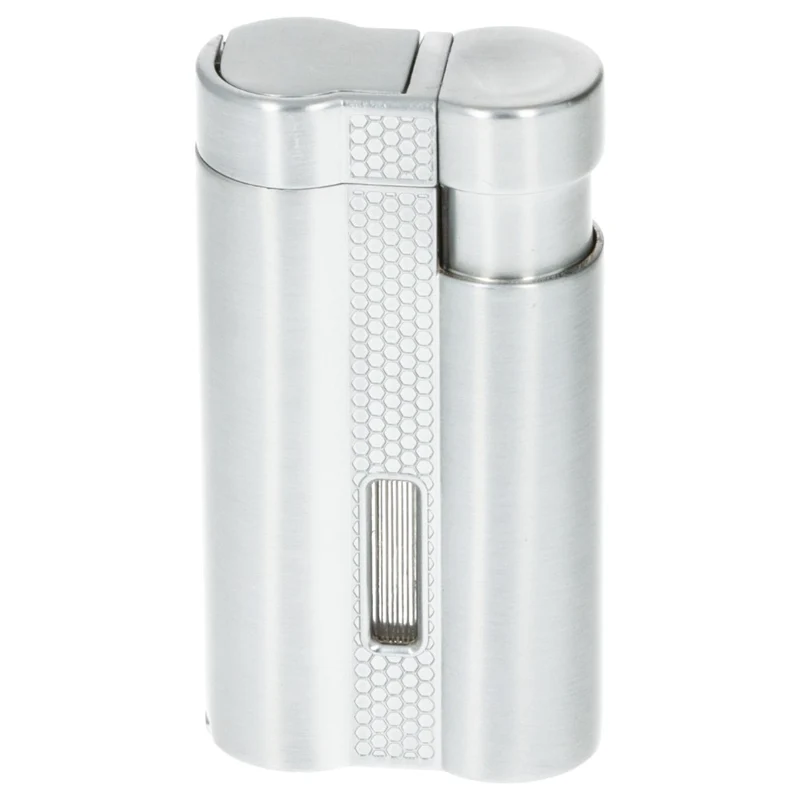 Winjet Carlton 3XJet Cigar Lighter Sølv med Borer
