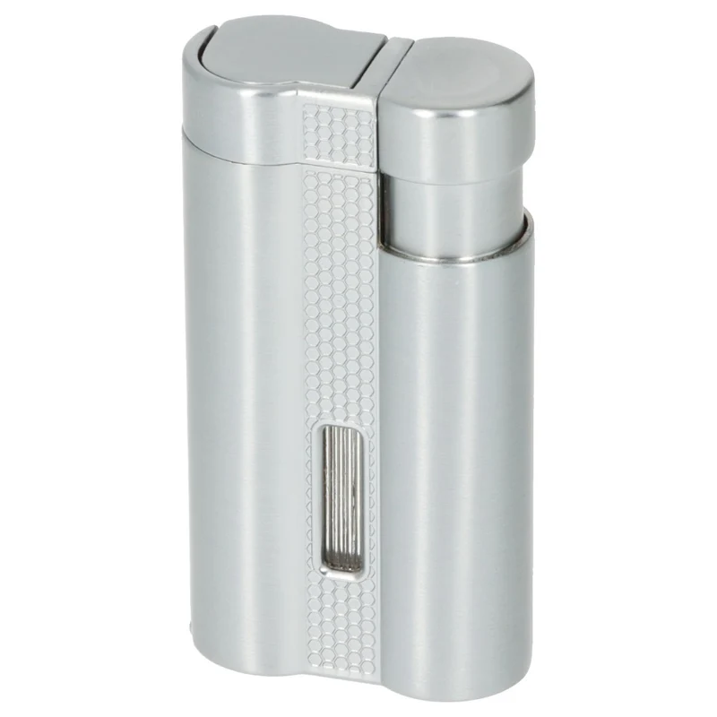 Winjet Carlton 3XJet Cigar Lighter Sølv med Borer