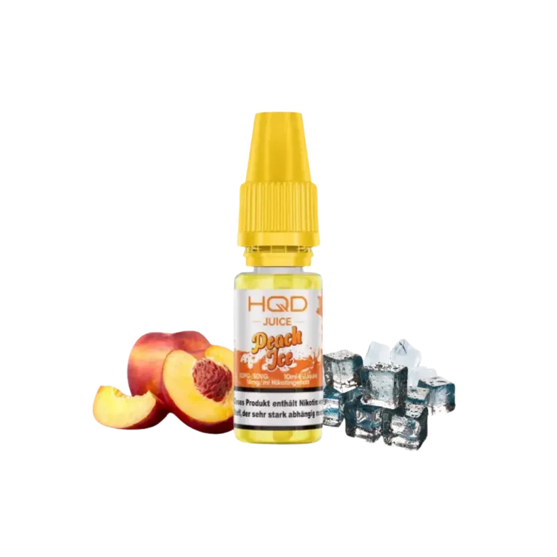 HQD Juice - Peach Ice - Liquid 10ml - 18mg