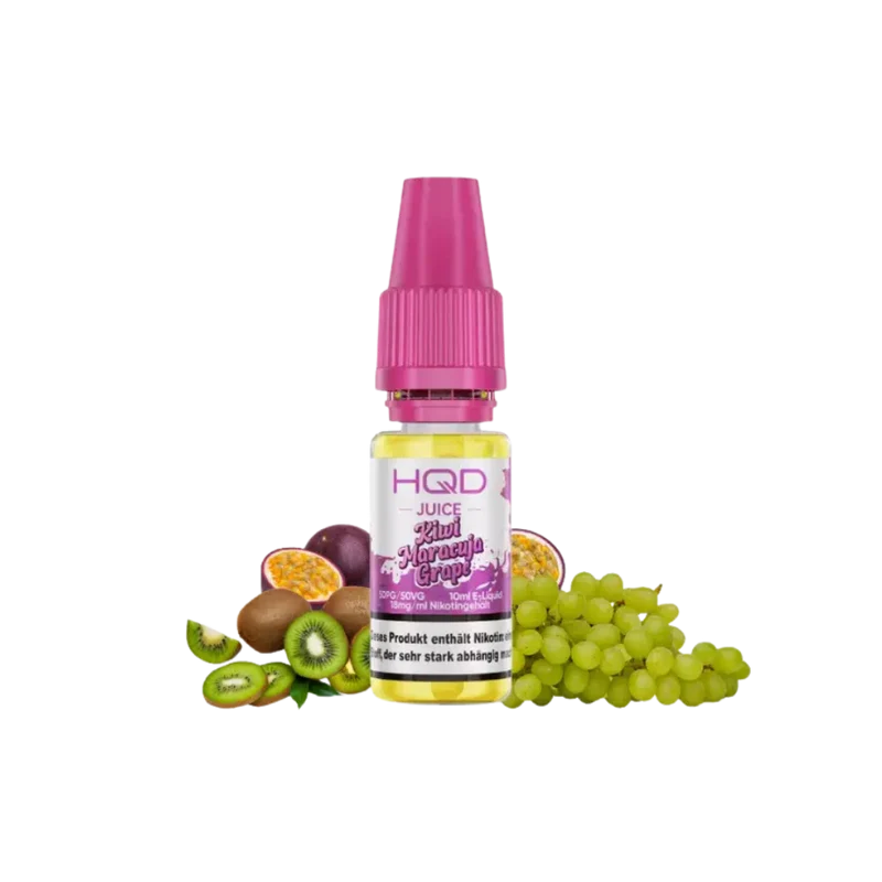 HQD Juice - Kiwi Maracuja Grape - Liquid 10ml - 18mg