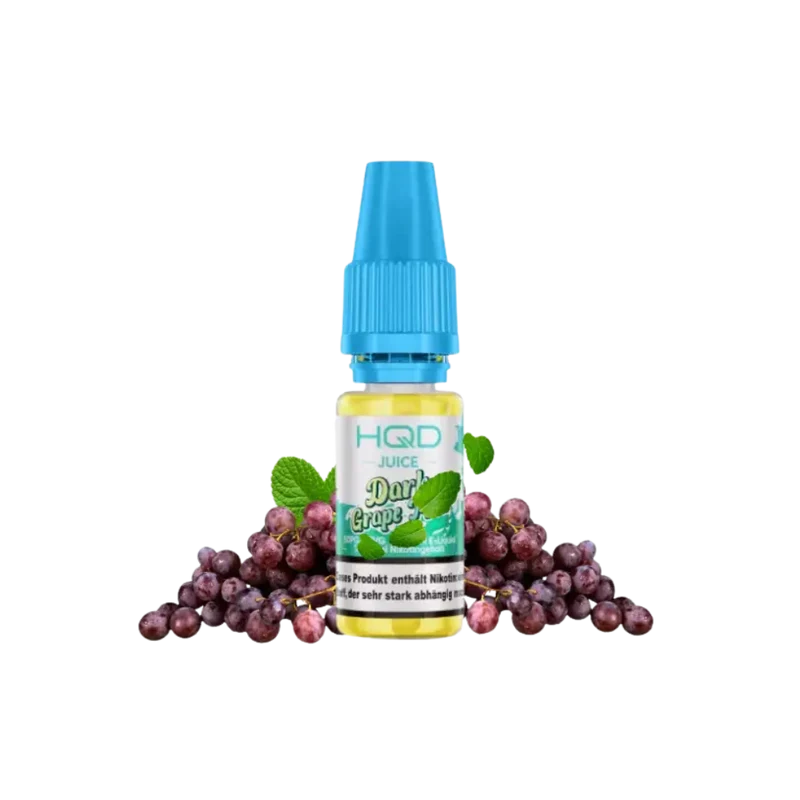 HQD Juice - Dark Grape Mint - Liquid 10ml - 18mg