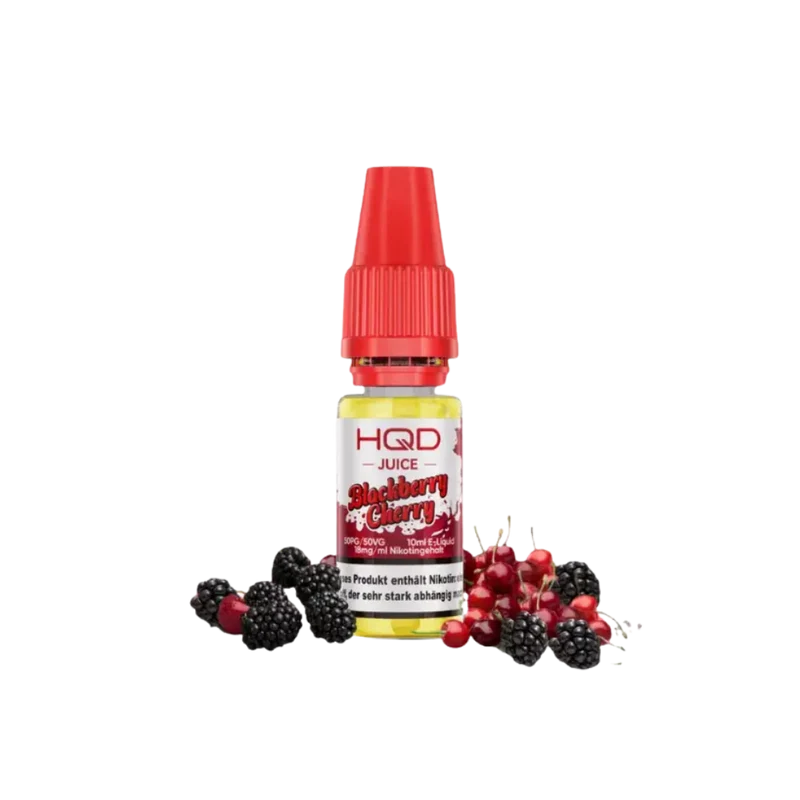 HQD Juice - Blackberry Cherry - Liquid 10ml - 18mg