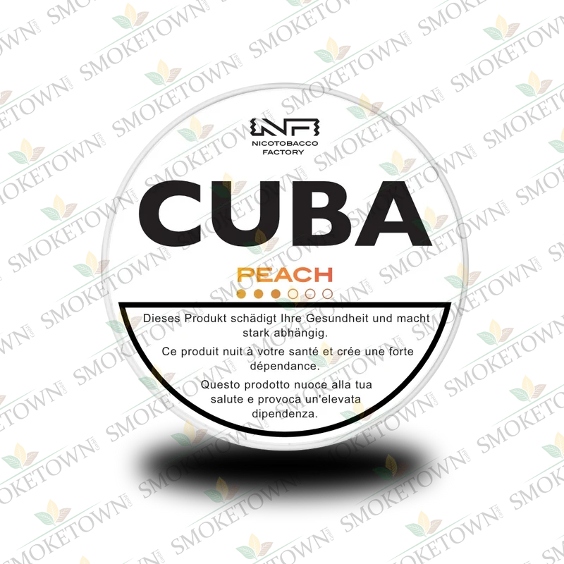 CUBA White - Peach