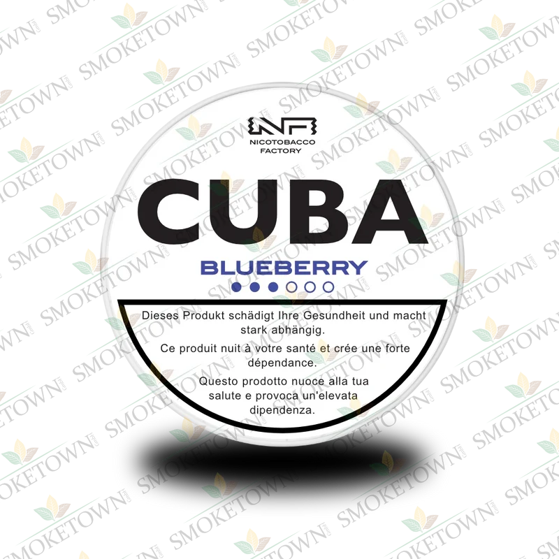 CUBA White - Blueberry