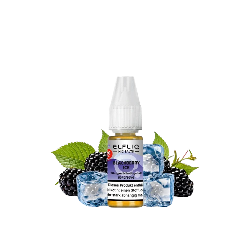 ELFBAR ELFLIQ - Blackberry Ice - (10ml / 20mg)