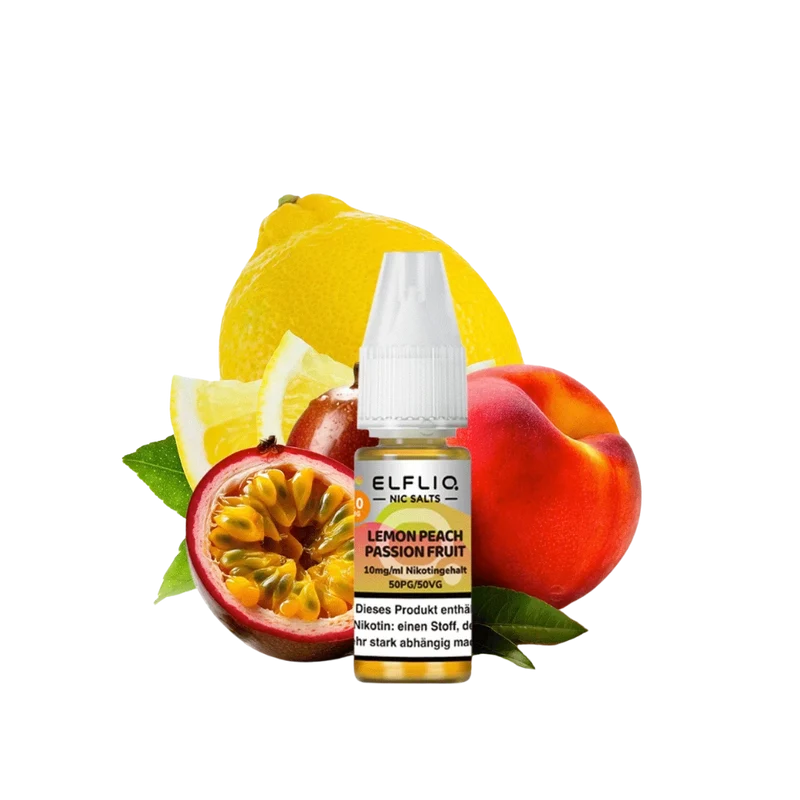 ELFBAR ELFLIQ - Lemon Peach Passion Fruit - (10ml / 10mg)