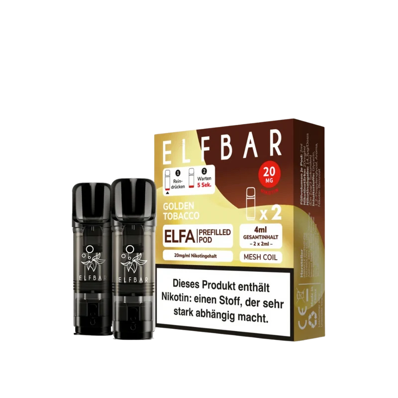 ELFA PODS - Golden Tobacco