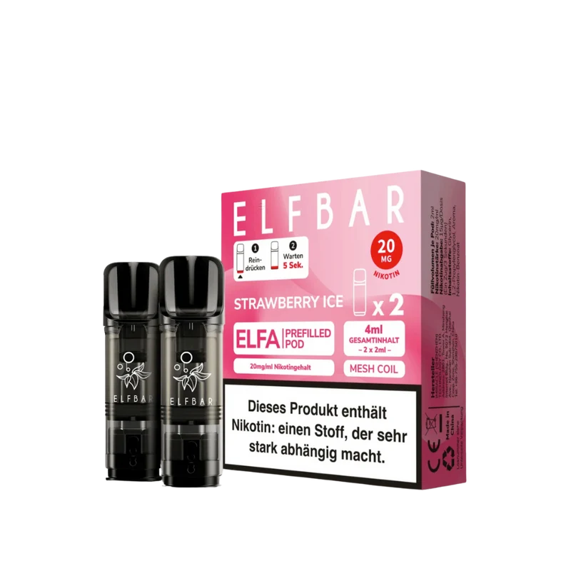 ELFA PODS - Strawberry Ice