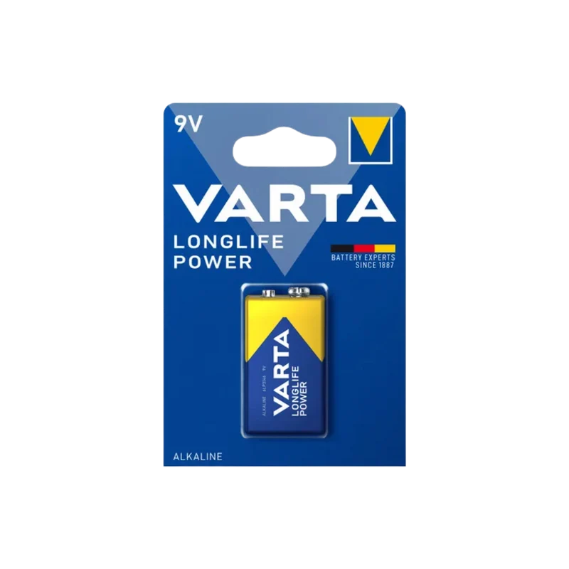 VARTA - Longlife Power 4922 9V Batterien - (10x1er Blister)