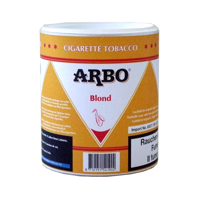Arbo Blond American Blend – Feinschnitt Tabak Dose 150 g