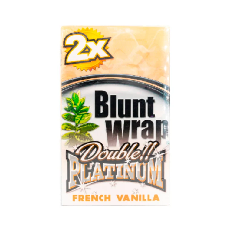 Blunt Wrap Platinum Double – French Vanilla