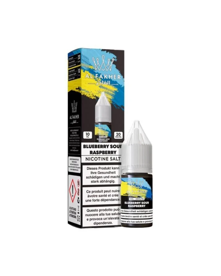 Al Fakher Liquid 10ml 20mg – Blueberry Sour Raspberry