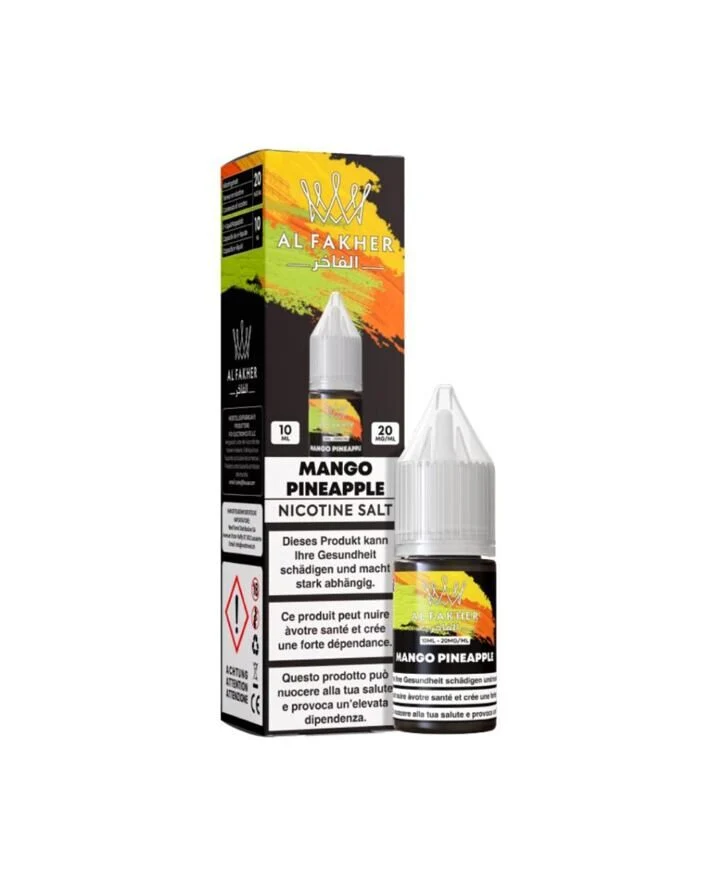 Al Fakher Liquid 10ml 20mg – Mango Pineapple