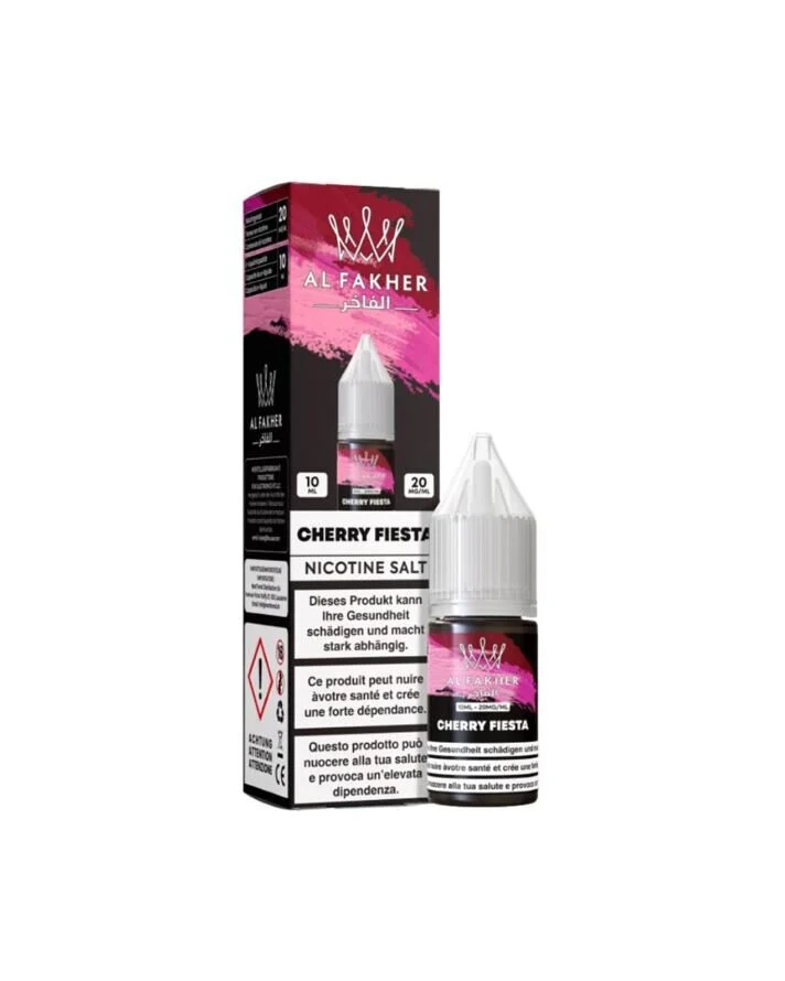 Al Fakher Liquid 10ml 20mg – Cherry Fiesta