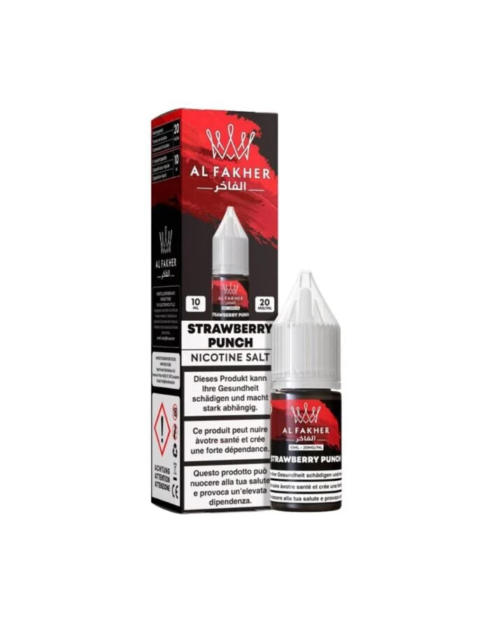 Al Fakher Liquid 10ml 20mg – Strawberry Punch