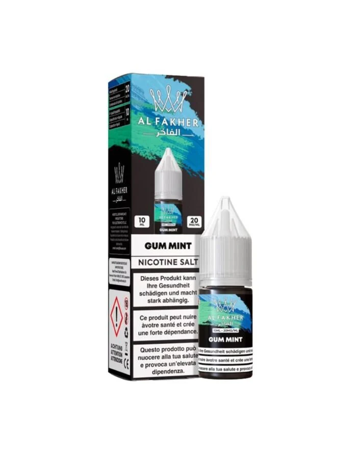 Al Fakher Liquid 10ml 20mg – Gum Mint